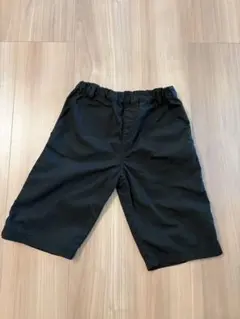 COMME CA ISM ブラック ハーフパンツ 130
