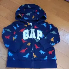 baiya 80 ベビーギャップ　パーカー　恐竜　クマ耳　裏起毛　男の子