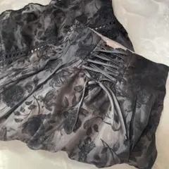 tocco closet花柄フレアロングスカート