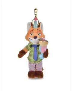 【新品タグ付】ズートピア　ぬいぐるみキーホルダー・キーチェーン ニック