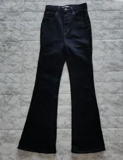 MOUSSY HW Rebirth FLARE デニム 25