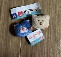 mojojojo　フェイスマスコット　ガチャ　青猫熊2個セット