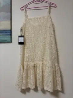 カスタネ　格子フェザーチュニック