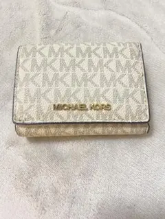 MICHAEL KORS モノグラム三つ折り財布