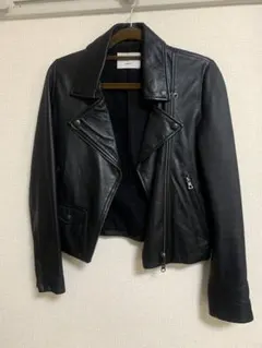 ライダースジャケット　レディース　STUDIOUS ステュディオス サイズ0