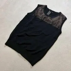 【未使用】D&G ブラック タンクトップ S レース 未使用】D&G ブラック タンクトップ S レース - メルカリ