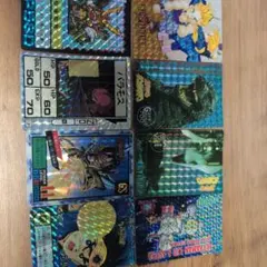 【当時物】レトロカードダス プリズム10枚セット FF6 ゴジラ ドラクエ 他