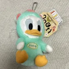 東京ディズニーリゾート ドナルド ぬいぐるみバッジ いのしし 2019