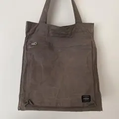 PORTER カーキ　トートバッグ　ヴィンテージ