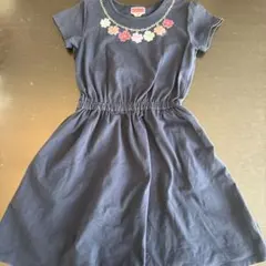 kate spade 半袖ワンピース 150 ネイビー