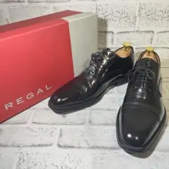 【美品】REGAL 716R 内羽根 ストレートチップ 大人気モデル