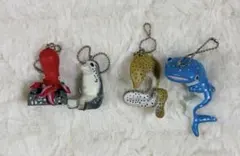 海遊館限定！　ガチャガチャキーホルダー　4つセット！のサムネイル
