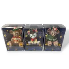 【美品】ディズニー　Duffyクリスマスオーナメントセット