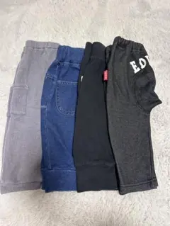 80〜90 男の子 パンツ 4点セット 保育園着 まとめ売り