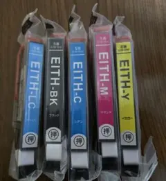 互換インクカートリッジ EITH 5色セット