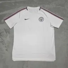 マンチェスターシティ　トレーニングシャツ　XL　NIKE　ナイキ　白　プレミアのサムネイル