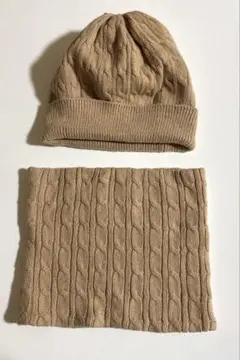 ニット帽とネックウォーマー