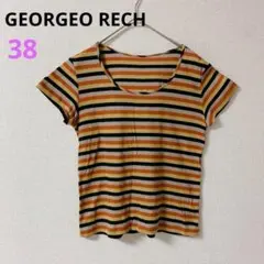 【ジョルジュレッシュ】GEORGEO REC　カットソー　Ｔシャツ　ボーダー38のサムネイル