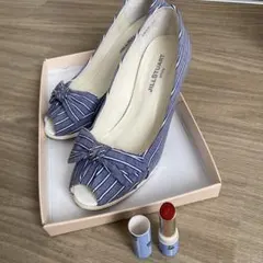 【匿名配送】JILLSTUARTのオープントゥパンプス