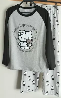 ♡最終価格♡新品♡KITTY♡キティちゃん 長袖ルームウェア パジャマ