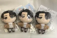 進撃の巨人　ぬいパル　リヴァイ　３個セット