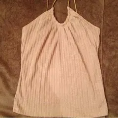 EGOIST ゴールド ホルターネックキャミ