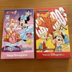 東京ディズニーランド&シー♪ミッキーミニーメモ帳セット