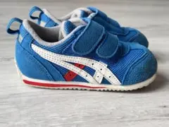 ASICS ベビーシューズ 青 14cm