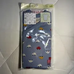 新品UNIQLO JOY PRINT ブルー 肌着 60