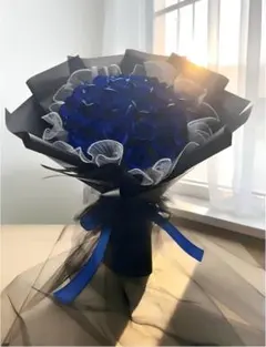 豪華上品バラ枯れない花ソープフラワー花束結婚式母の日フラワーギフト卒業式のサムネイル