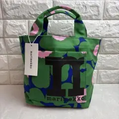 新品 マリメッコ Mono Mini Tote Unikko ウニッコ グリーン
