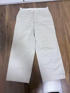 ATLAST & CO ベージュ ワイドパンツ 32