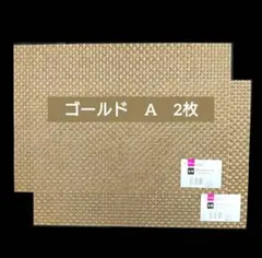 ランチョンマット　痛バ　推し活　痛バッグ　缶バッジ　ゴールド　A　2枚　ダイソーのサムネイル