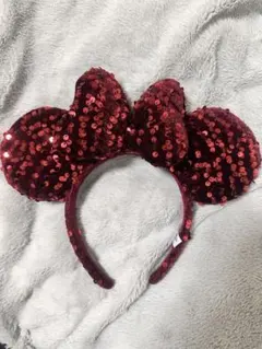 東京ディズニーリゾート ミニー耳 カチューシャ 赤