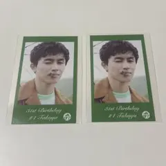 超特急　ミニフォト　タクヤ　生誕　31st