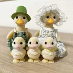 シルバニアファミリー レア 限定生産 アヒルファミリー