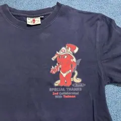 Ted Company Tedman Tシャツ ネイビー コラボ　USA 消防士のサムネイル
