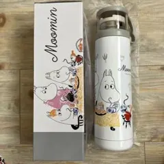 ムーミンママ＆スノークのお嬢さん＆リトルミイ コップ付きステンレス水筒