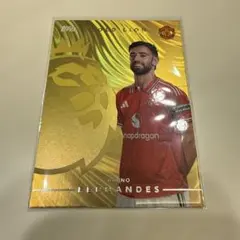 Topps Bruno Fernandes GOLD LION おまけ付き