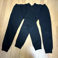 ユニクロ　ドライスエットパンツ　160センチ　ブラック