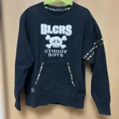 BLUE CROSS スカルデザイン トレーナー S