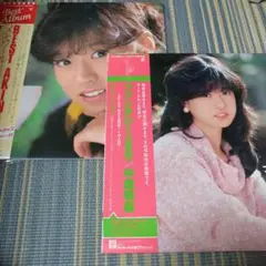 中森明菜 「ベストアルバム 」「ファンタジー」/LPレコード２枚