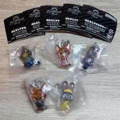 【新品未開封】ズートピア2 めじるしアクセサリー コンプリート