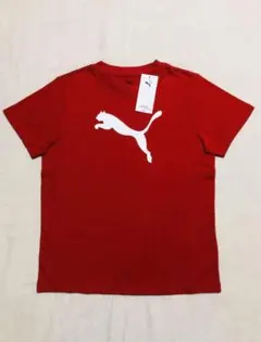 新品未使用 PUMA 半袖Tシャツ 赤/160㎝