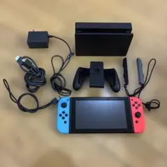 Nintendo Switch 本体 赤・青 Joy-Con セット - メルカリ