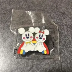 ミッキーとミニー ピンバッジ雨の日限定