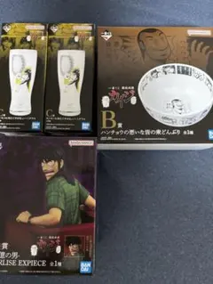 カイジ 一番くじ B賞 C賞 E賞 F賞 ラストワン賞 5点セット - メルカリ