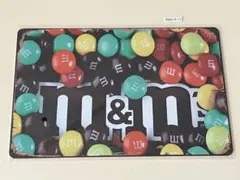 M&M'S チョコレート ブリキ看板 インテリア