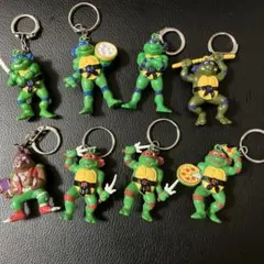 ミュータント　タートルズ　キーホルダー　8個セット