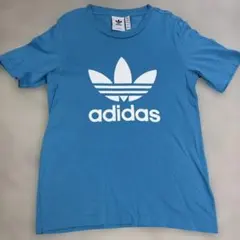 アディダスオリジナルス　水色　メンズ　XS Tシャツ